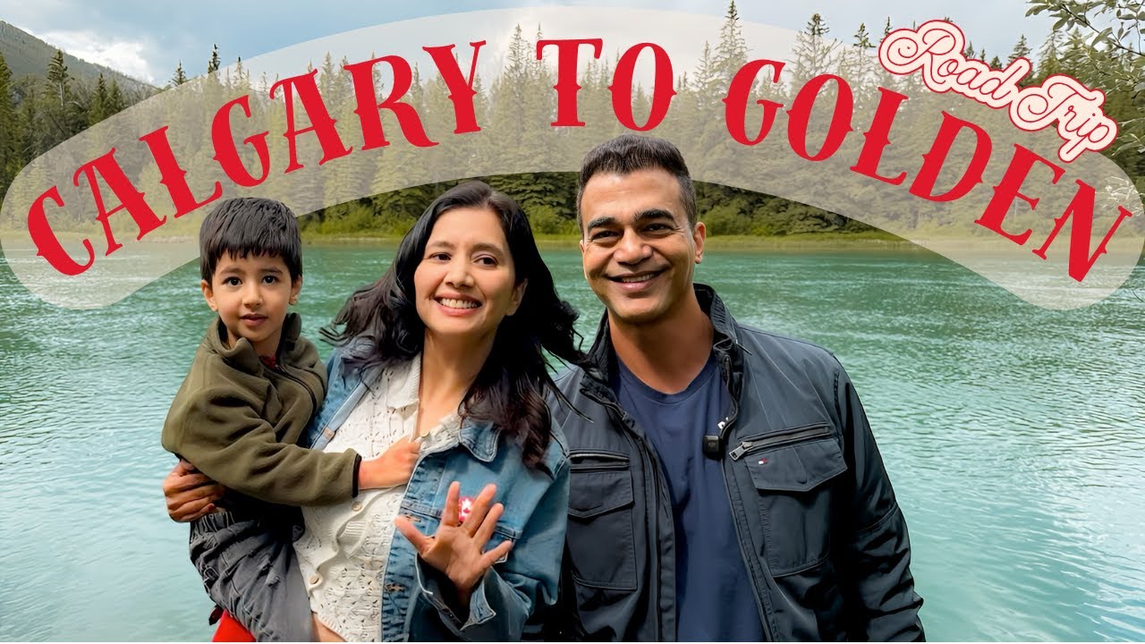 Family Road Trip from Calgary to Golden, BC | Scenic Adventure & Travel Vlog