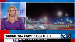 VIDEO: Griswold woman charged with OUI for wrong-way driving in Montville
