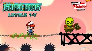 Super Bros Jungle Adventure - Levels 1-7 screenshot 2