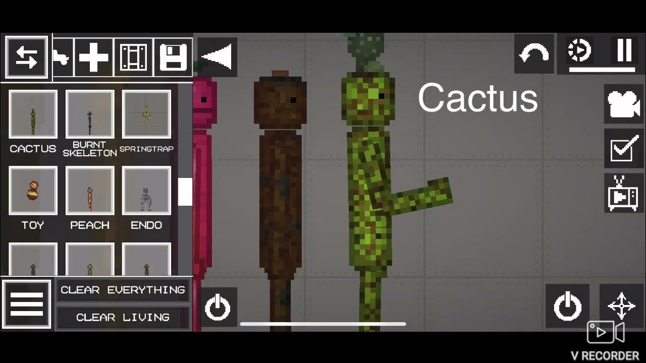 Showing all my custom Melon Playground characters. YouTube