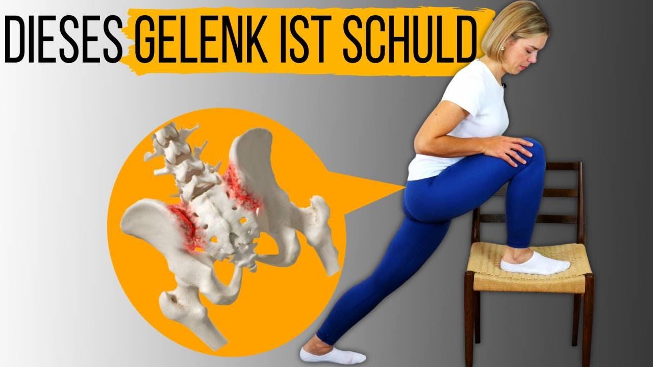 ISG-Blockade lösen: Einfache Übungen für zu Hause (insbesondere bei Schmerzen im Liegen)