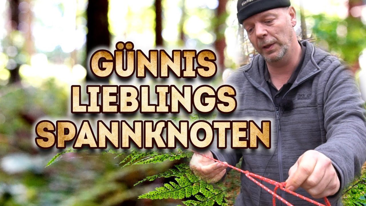 SPANN KNOTEN | Trucker Hitsch | Tutorial