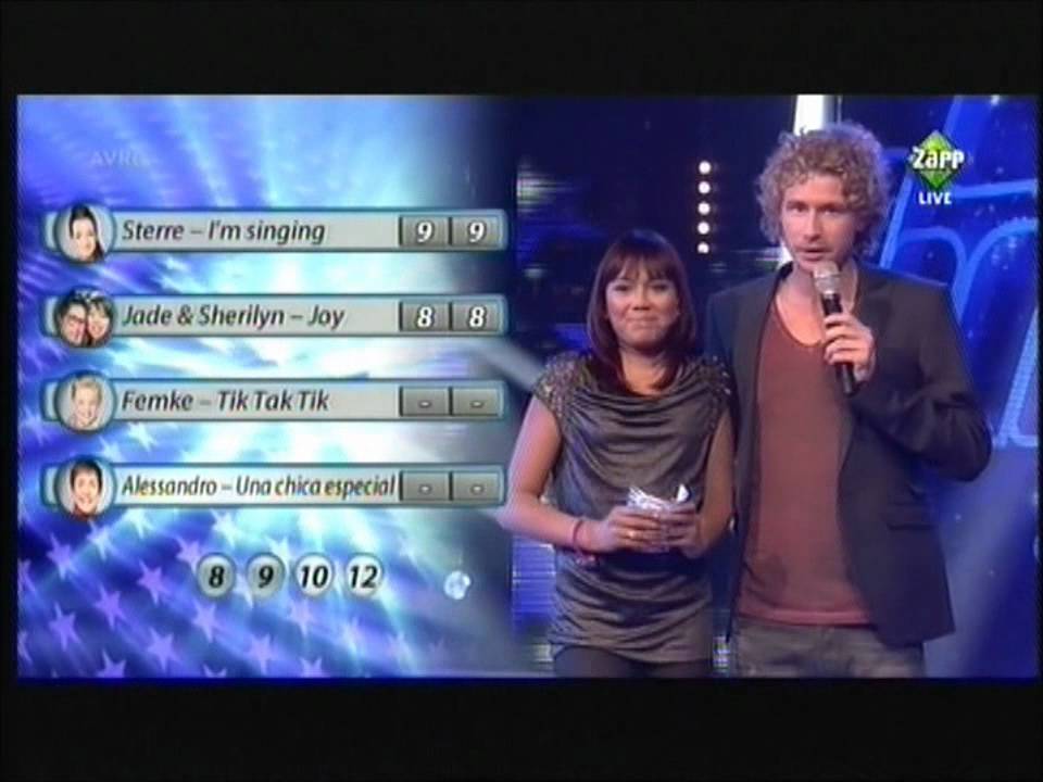 AVRO, junior songfestival 2012, 2e halve finale, deel 4