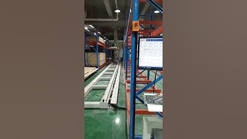 Three-dimensional material/Flat-floor warehouse