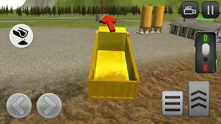 Truk pengangkut pasir simulator II Android Game. screenshot 4