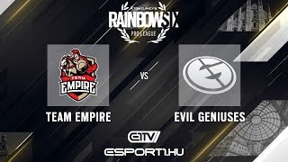R6 Pro League Finals S9 - Team Empire vs. Evil Geniuses - Döntő - 3. pálya