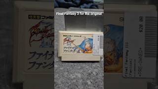 Final Fantasy 3, the second of three of my faviroute RPGs... #finalfantasyiii #retrogaming #famicom