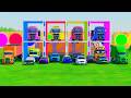 Transporting ALL Police Cars with Big Trucks 🚚 FS22 CRAZY Challenge!