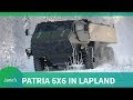 Patria 6x6 testing in Lapland