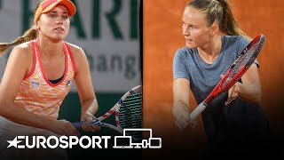 Sofia Kenin vs Fiona Ferro | Roland Garros 2020 - Round 4 Highlights | Eurosport