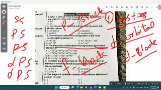 Ustad Jee Chemistry , Atomic Structure,  Electronic Distribution Test -1