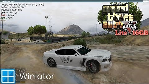 GTA V Lite on Android Winlator Bionic 2.7.2 Poco F6