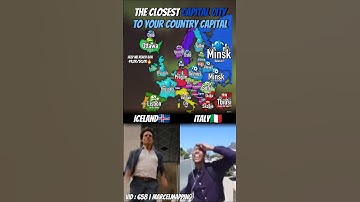 The Closest Capital City To Your Country Capital🏘️ #mapping #map #shorts #popular #fyp