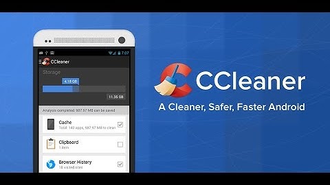 CCleaner Android app