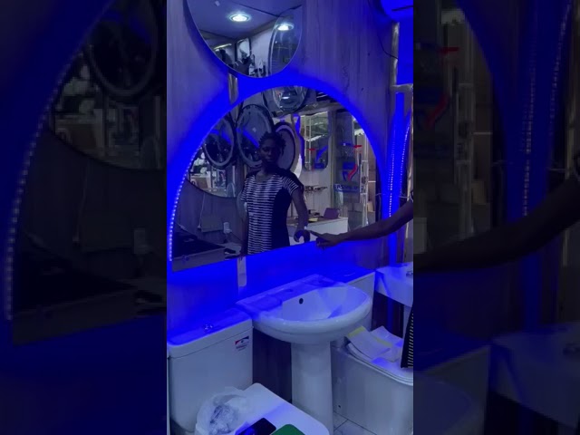 Half Moon Luxury Led Mirror Curve