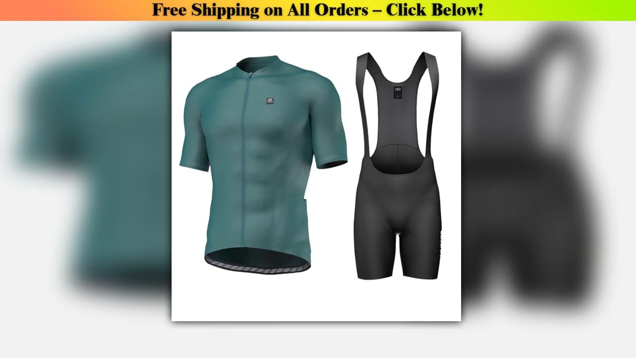 Lameda Cycling Jersey High Elasticity Men Cycling Shorts Breathable Comfortable Men's Jersey Set