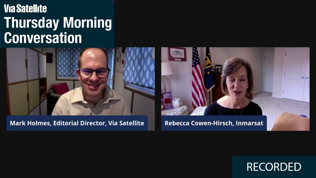 Chat with Rebecca Cowen-Hirsch, SVP, Government Policy & Strategy at Inmarsat
