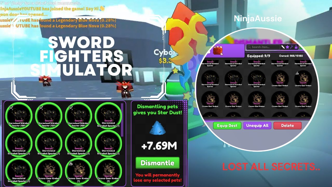 Sword Fighters Simulator | Update 21 Continues | Part 2