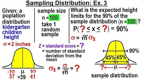 Statistics: Ch 7 Sample Variability (14 of 14) Sampling Distribution: Ex. 3