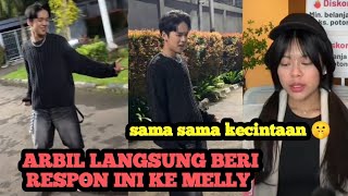 ARBIL BERI RESPON KE MELLY ‼️ Beruntung Dicintai Ugal ugalan 🤫