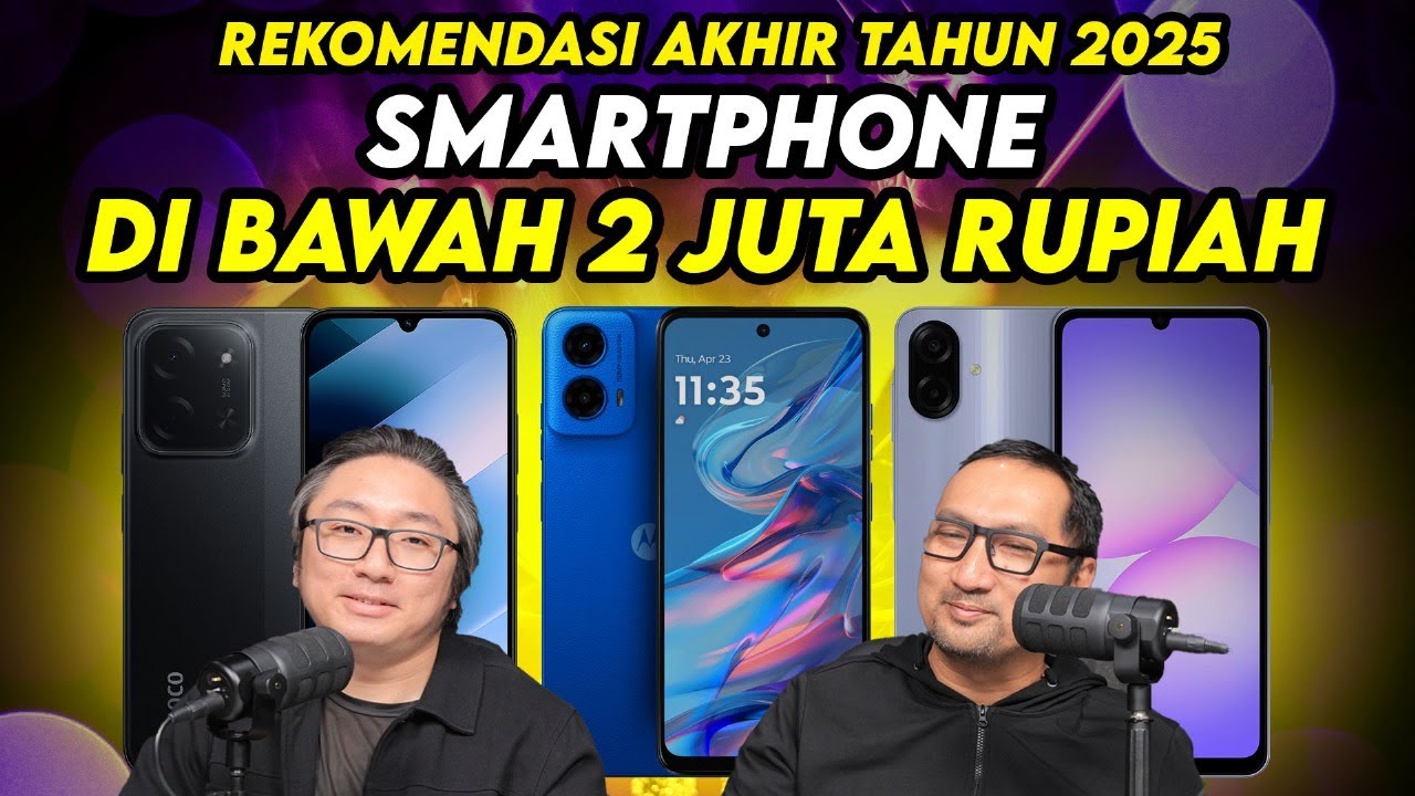12 Smartphone Murah Terbaik, di Bawah Rp 2 Juta! Rekomendasi Smartphone Akhir 2025