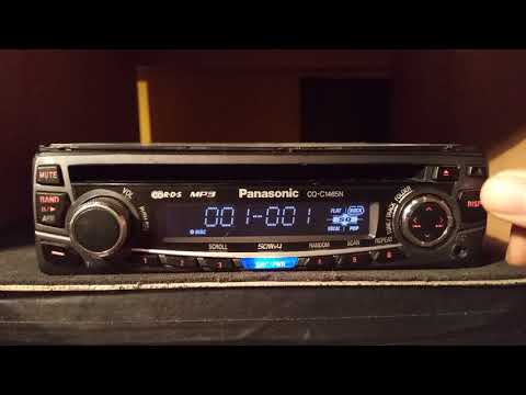 Panasonic CQ-C1465N CD/MP3/AUX Radio samochodowe Test / car radio cd player test