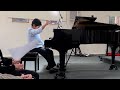 Felix suo 9 live performance mozart sonata k309 1st mvt