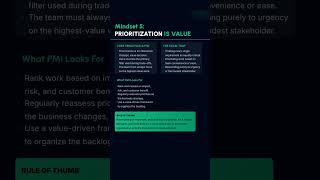 PMP Success Framework - Pillar 3: Value Mindset