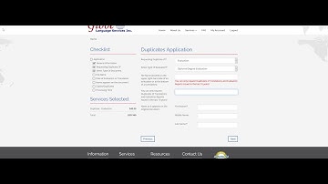 Order Duplicate Translation or Education Evaluation Report at Globe Language Services