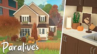 Autumnal Family Home 🍁 // Paralives Speed Build