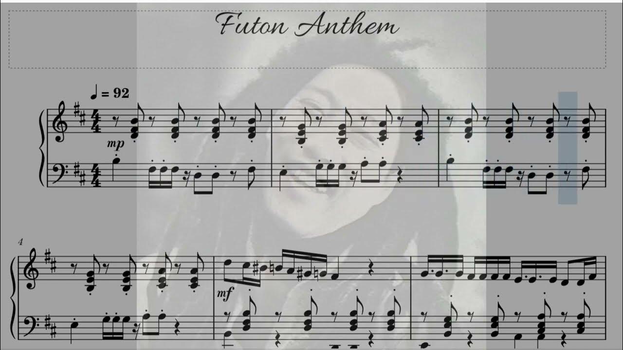 Futon Anthem ピアノアレンジ YouTube