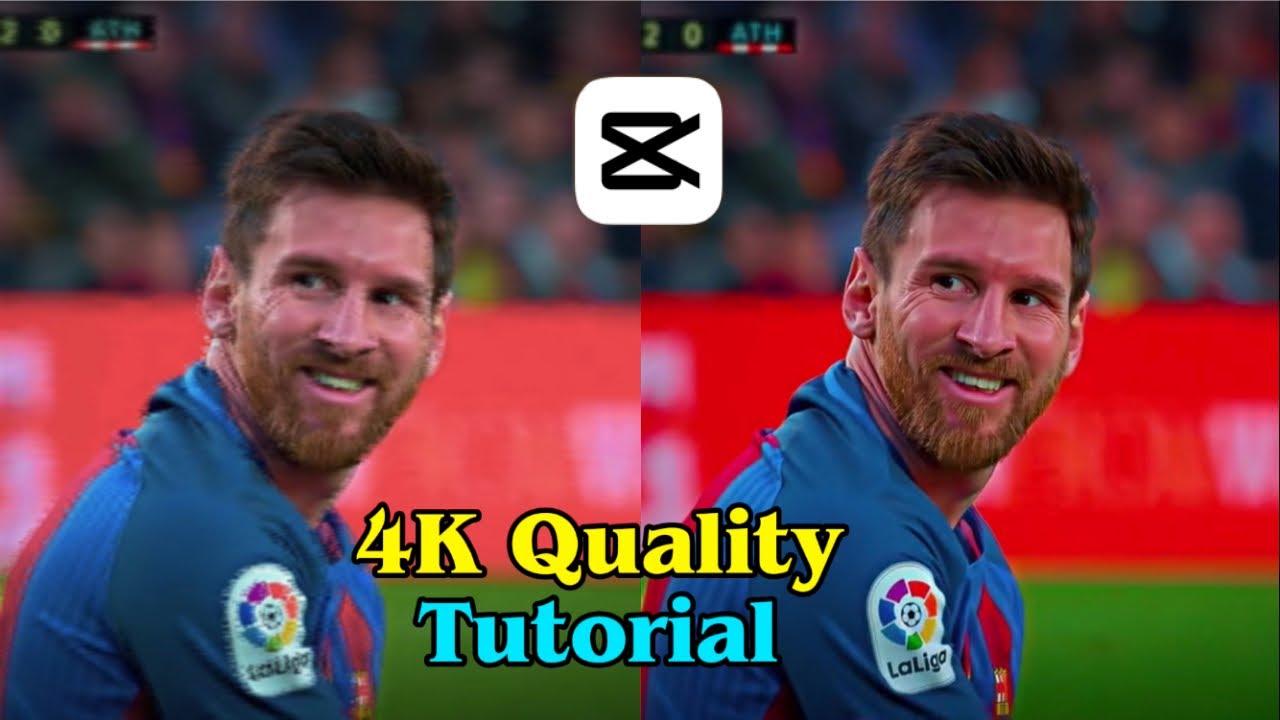 How to get 4K quality football edits in CapCut - YouTube