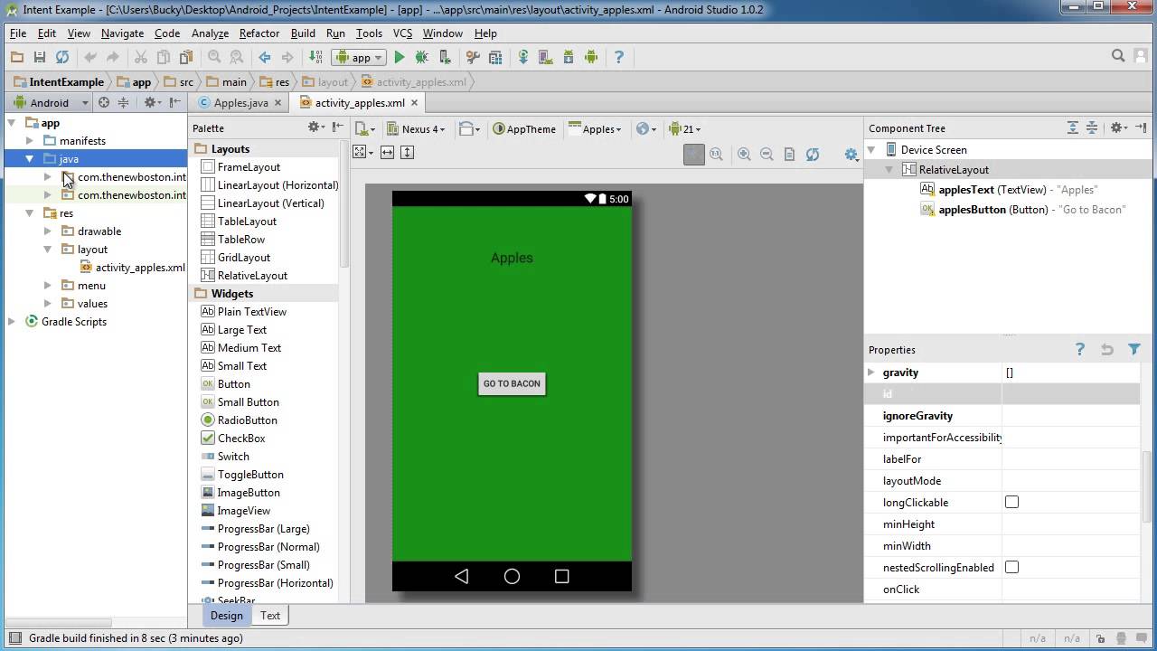 Android App Development for Beginners - 35 - Intents