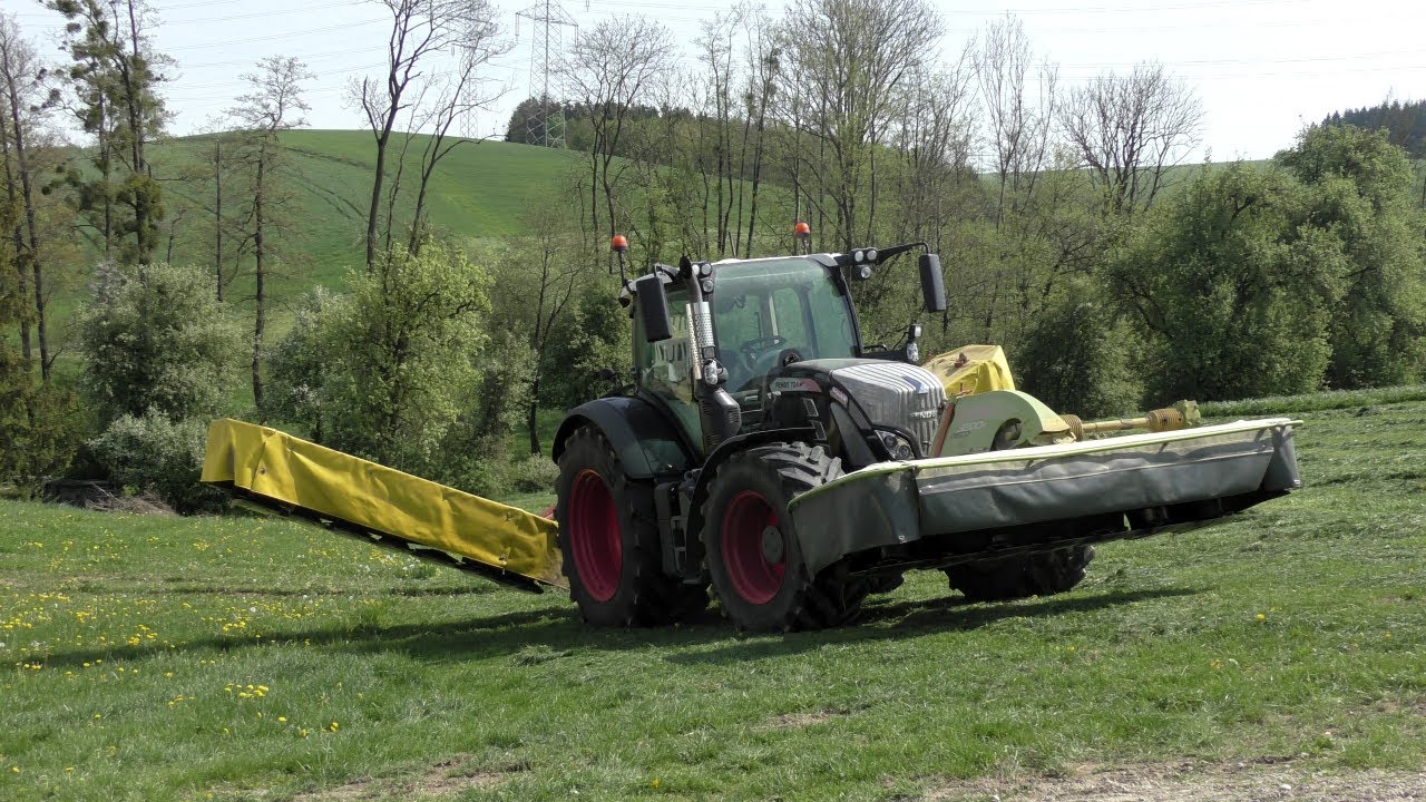 1.Schnitt | Gras Mähen 2024 | Fendt Vario 724 Black Beauty | Pöttinger Schmetterling