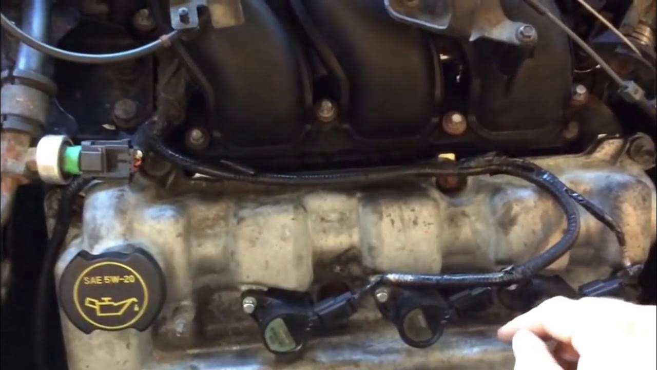 How to 2002 Ford Escape V6 Misfire diagnose coil pack 3.0 - YouTube