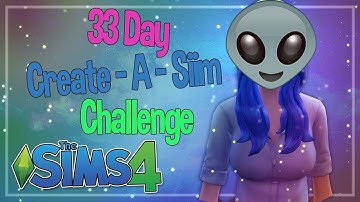 OUR BEAUTIFUL ALIEN HYBRID - 33 Day Create A Sim Challenge - EP 03