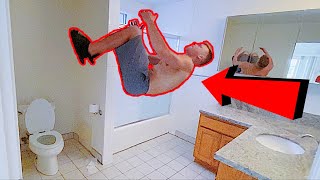 FLIPPING EVERYWHERE I GO FOR 24 HOURS!