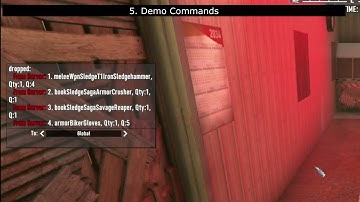 7 days to die teleport and starter kits server mod demo video for server running windows