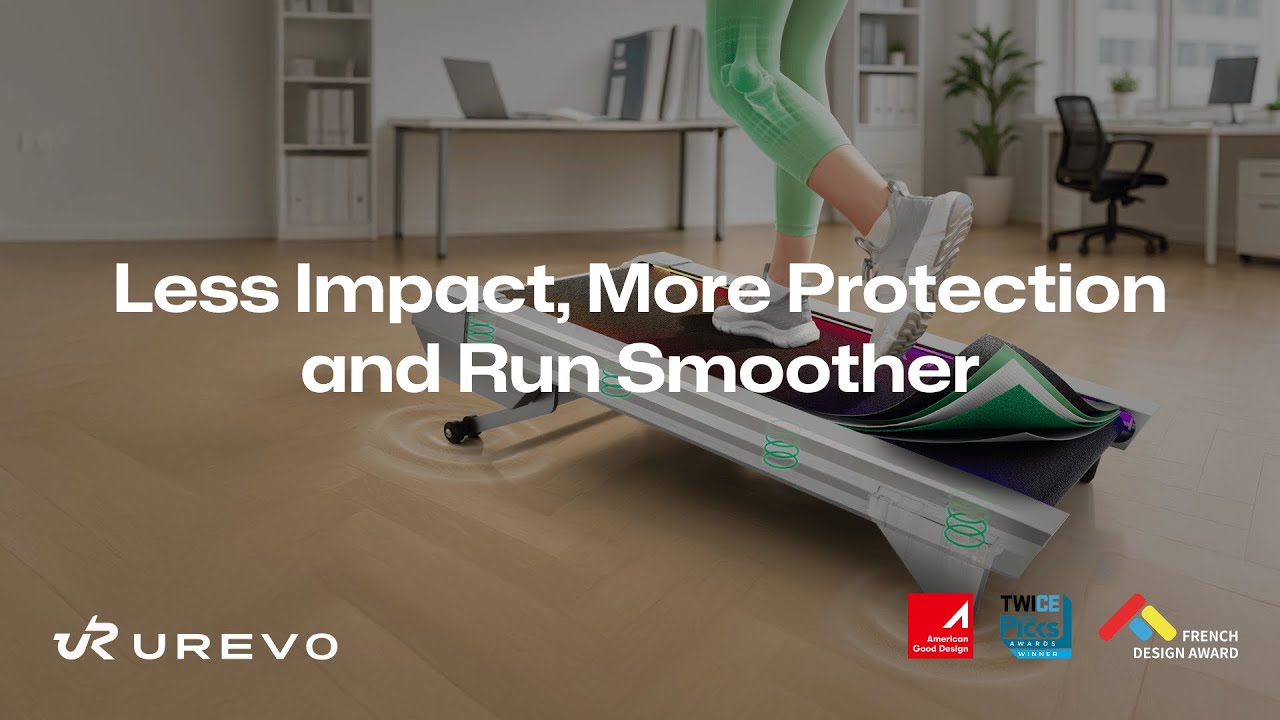 CyberPad UREVO Hivetech Shock Absorption System - Less impact, more protection and run smoother