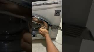 How to open broken washing machine door #doityourself