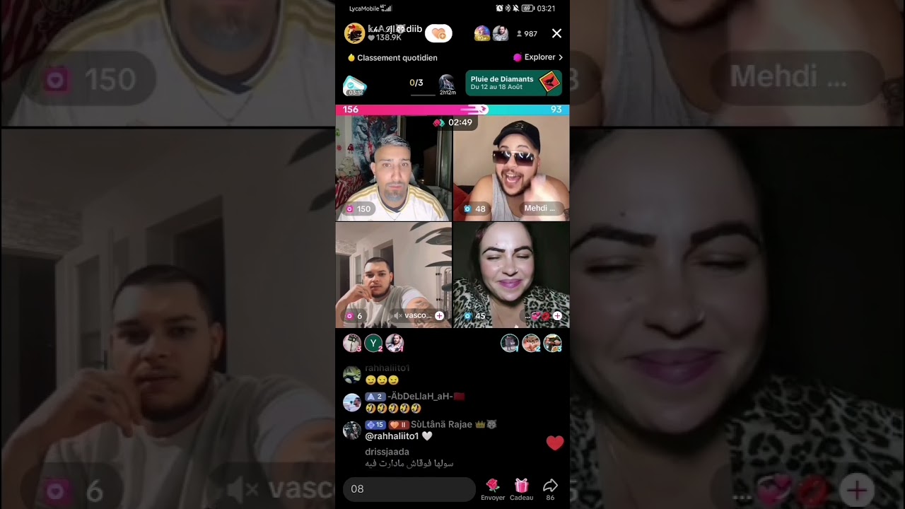 Khalil Dib vs Fatima Zahra - Mehdi apah 