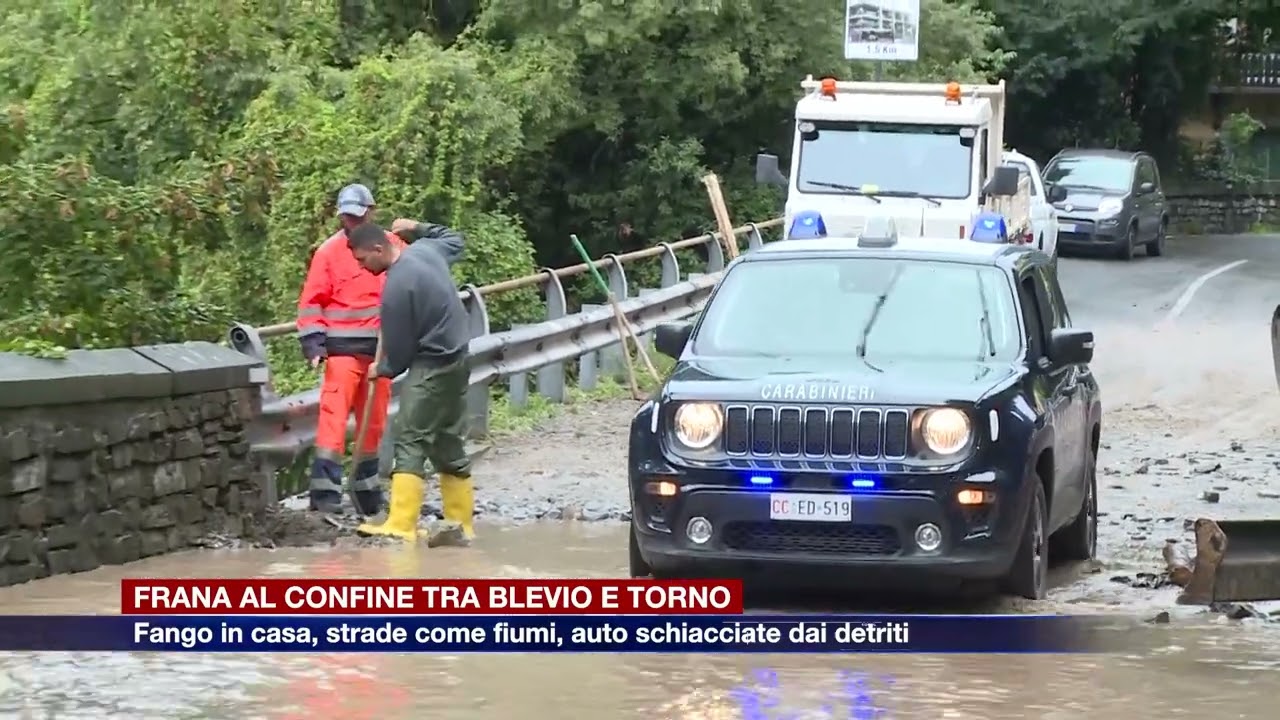 Etg - Frana tra Blevio e Torno, sulla Lariana danni per 2 milioni di euro. Strada riaperta