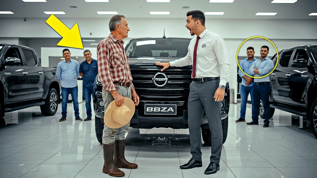“Se for só olhar, não encoste.” — O vendedor riu… até o telefone tocar.