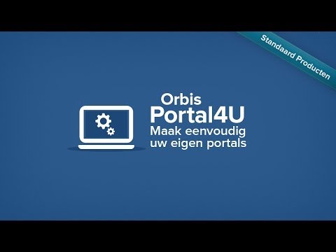 Orbis Portal Platform - Maak eenvoudig uw eigen portals