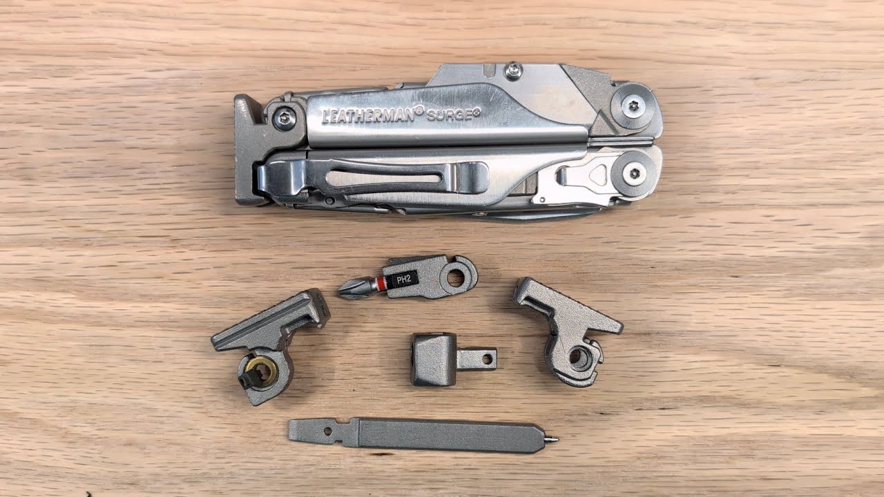 Leatherman Surge Mods from BackcountryCAD