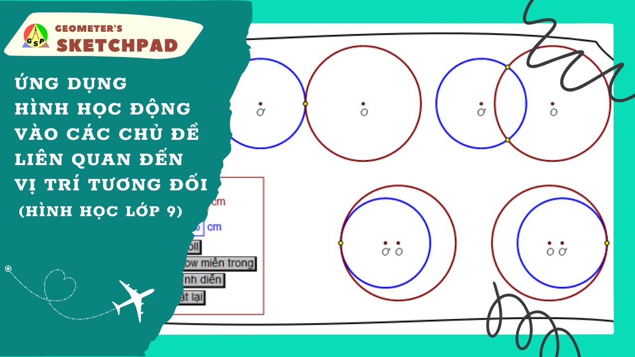 Ứng dụng hình học động vào các chủ đề liên quan đến vị trí tương đối (hình học lớp 9)