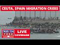 Migration Crisis in Ceuta, Spain: Thousands Cross Border - LIVE Breaking News Coverage