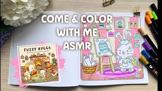 Happy Easter ♥ ASMR COLORING ♥ Color with me ♥ FUZZY HYGGE by Vivi Tinta Guide