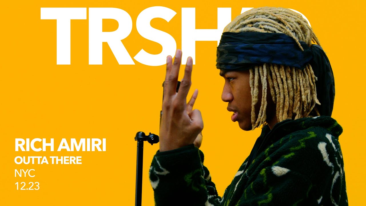 Rich Amiri Outta There TRSHD Performance YouTube