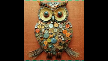 Button art #trending #youtubeshorts #viralvedio# craft #buttonart